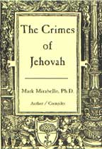 The Crimes of Jehovah, by Mark Mirabello cover graphic