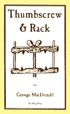Thumbscrew and Rack, by George E. MacDonald cover graphic